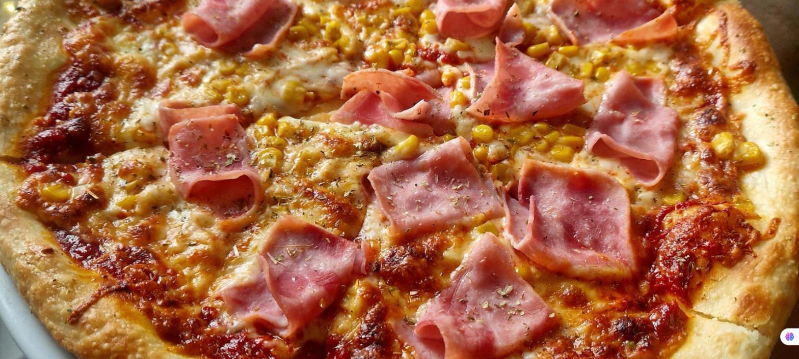 Pizza v Restaurant Dali, Štúrovo