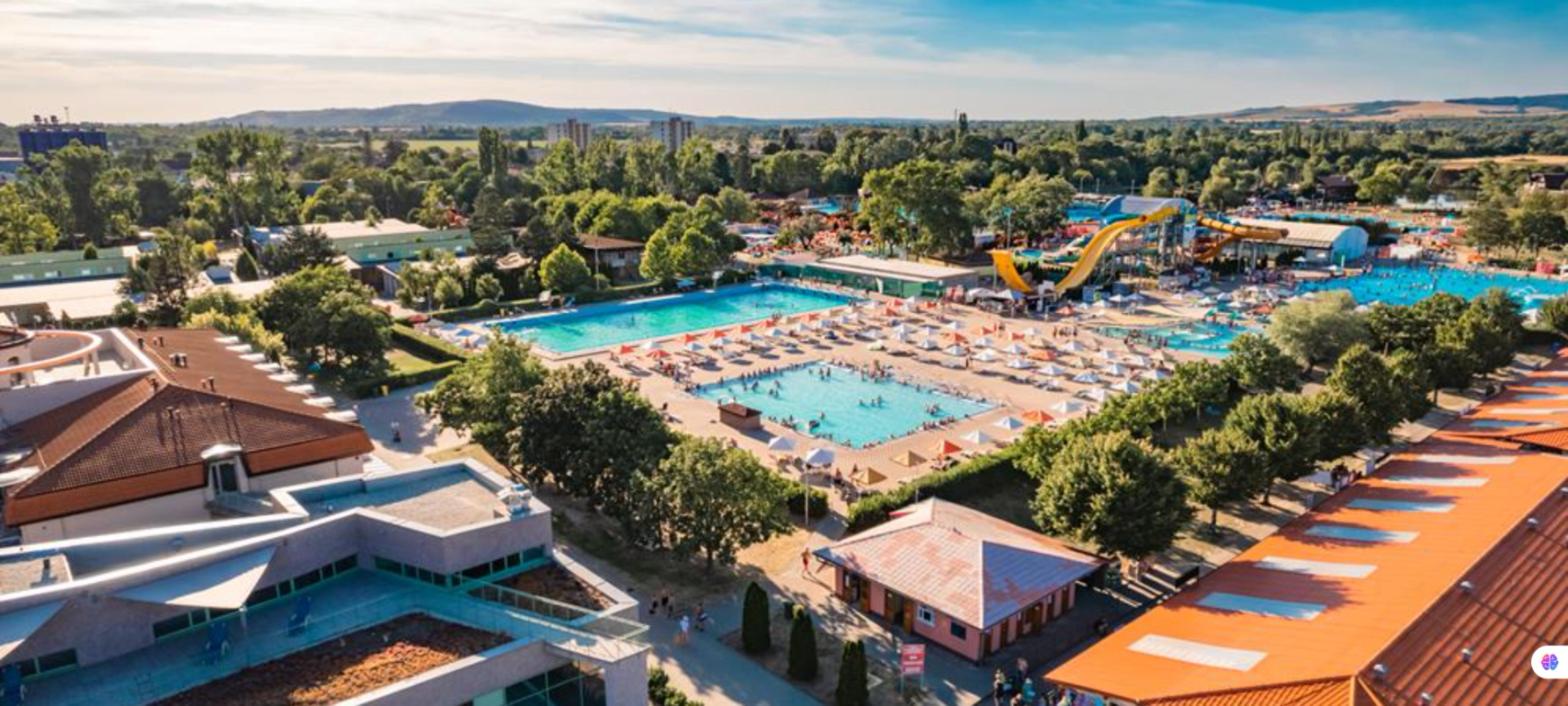 Vadaš Thermal Resort Štúrovo z výšky